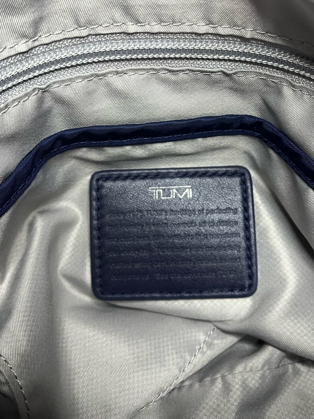 TUMI Voyageur Carmel Crossbody Bag in Midnight/Deep Navy - Picture 4 of 13